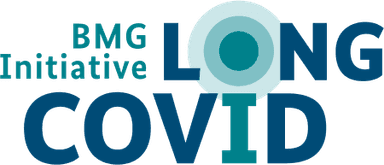 Logo of the BMG Long Covid initiative - To homepage